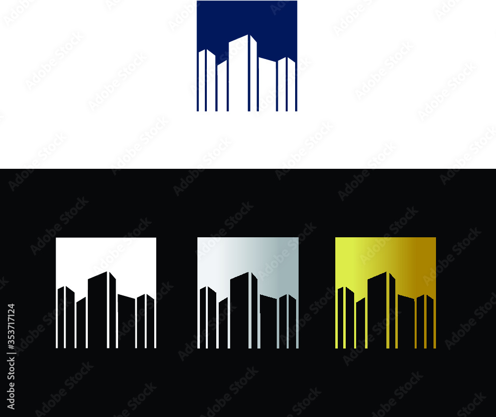 Fototapeta premium Real estate logo