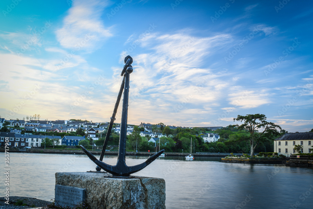 anchor on the pier