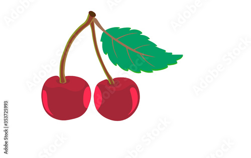 And first the cherries ripen.