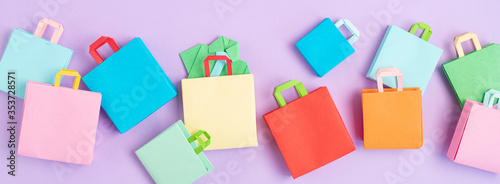 Foto Shopping paper bags