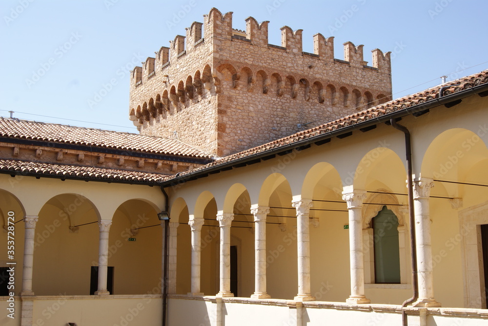 castle of celano inside