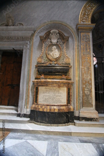 Tomb of Cardinal Pier Marcellino Corradini, Basilica of Santa Maria in Trastevere photo