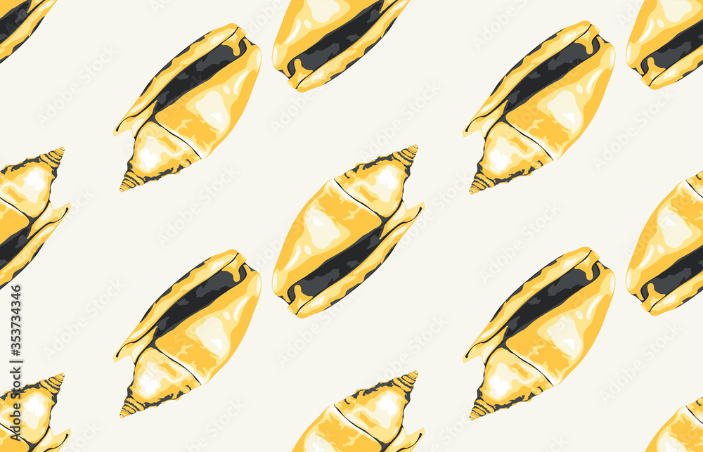 Seamless marine sea pattern. Seamless marine sea pattern.