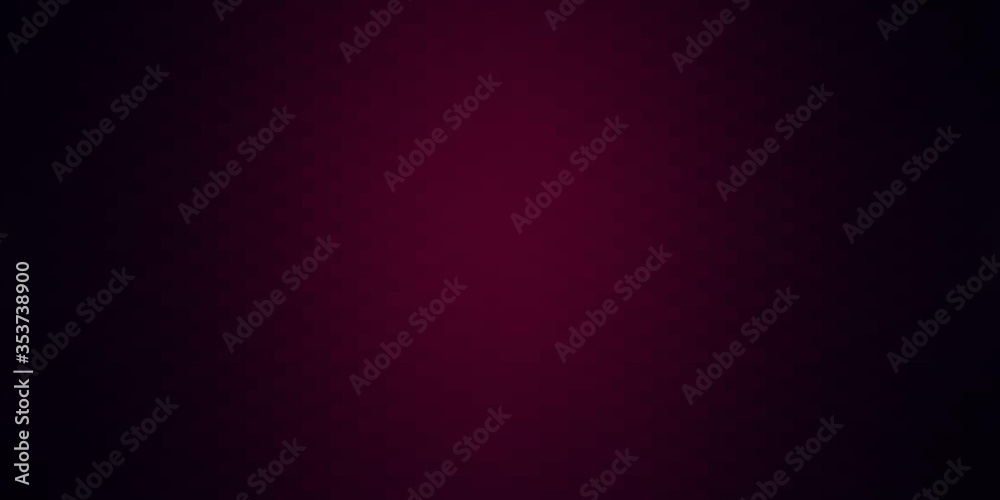 Dark Purple vector pattern in square style. Abstract gradient illustration with colorful rectangles. Design for your business promotion.