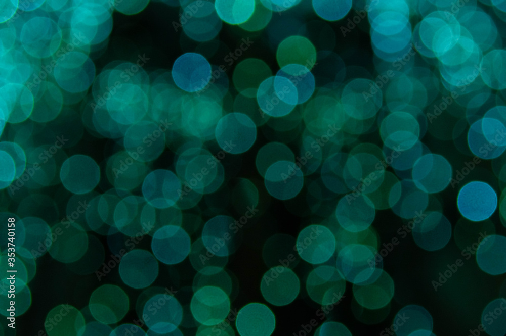 Background lights in defocus of different colors. Background lights in defocus of different colors.