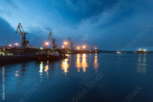 Fotografie General day view of the cargo port