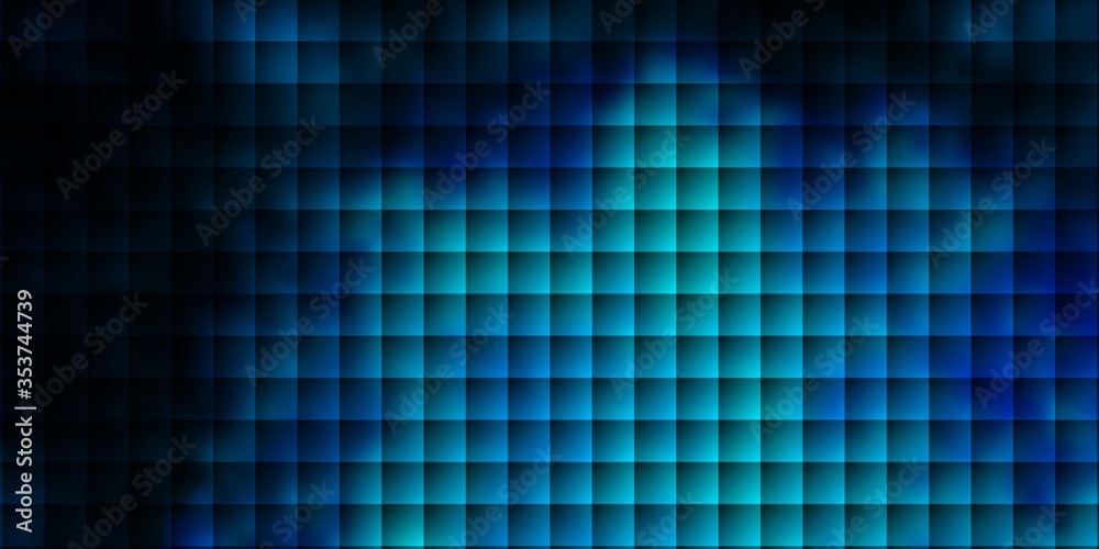 Dark BLUE vector texture in rectangular style.