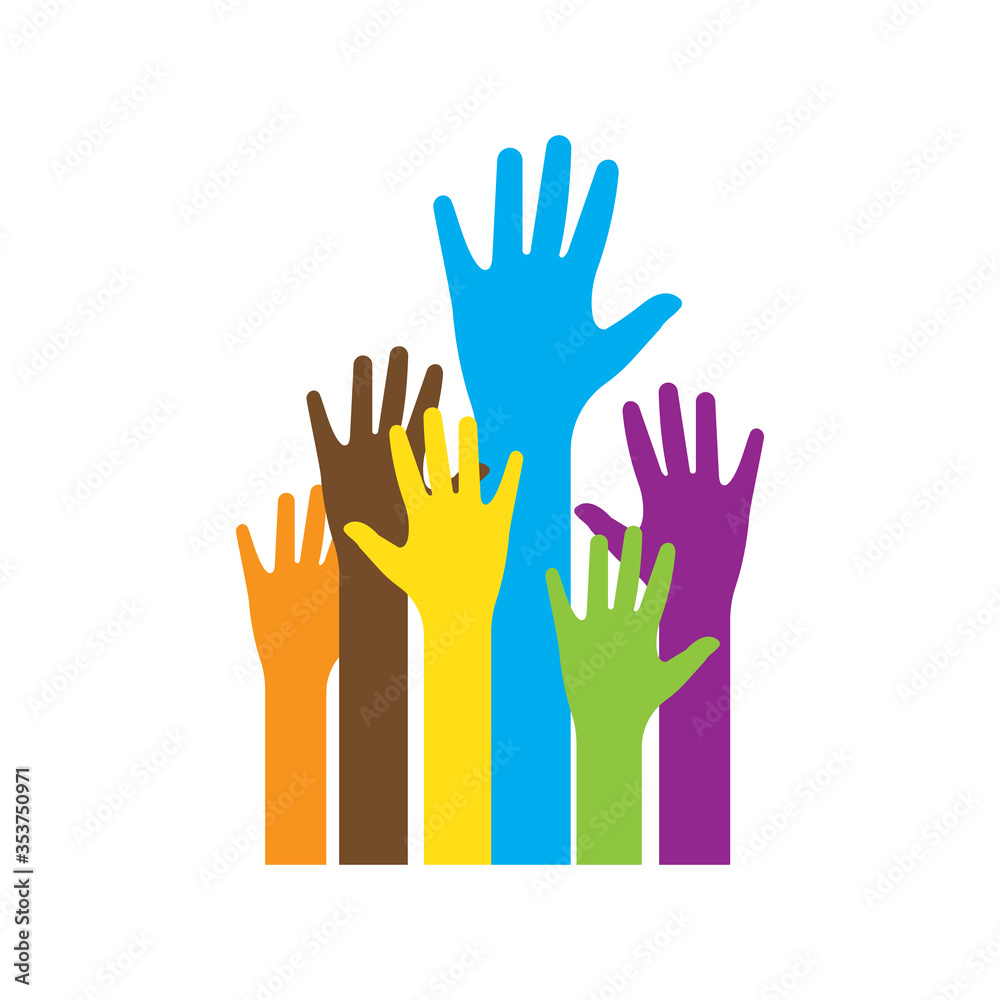 Hands icon. Illustration vector. Hands icon. Illustration vector.