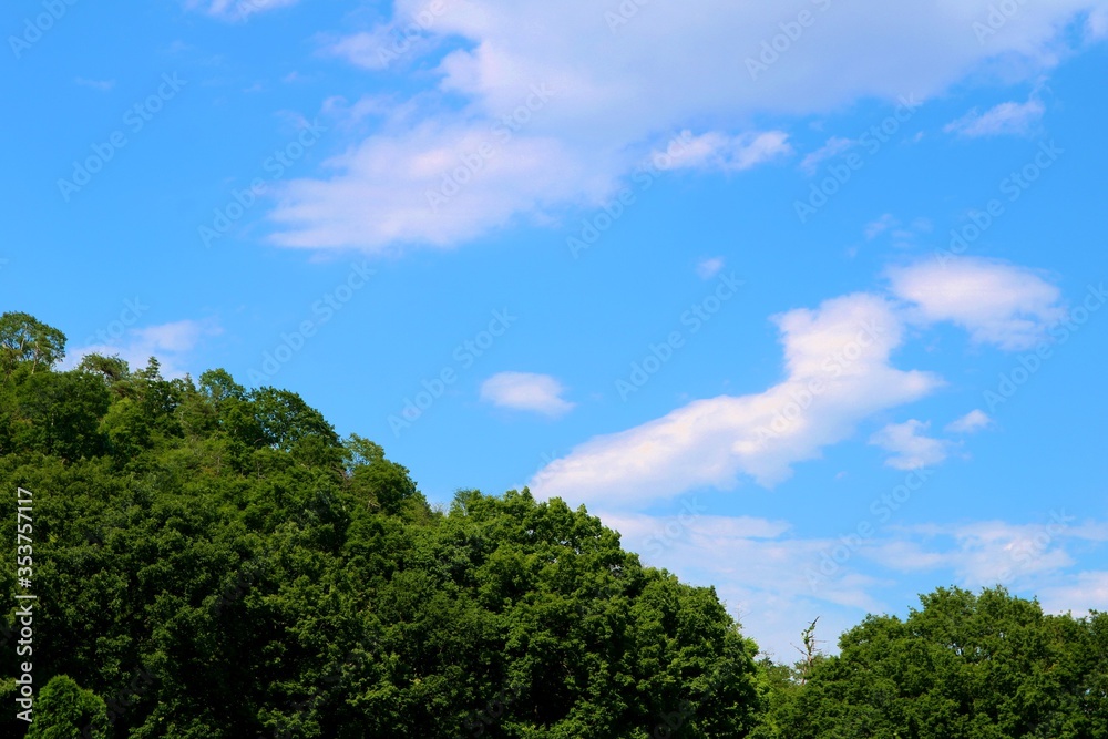 緑　空　五月　爽やか　風景　栃木