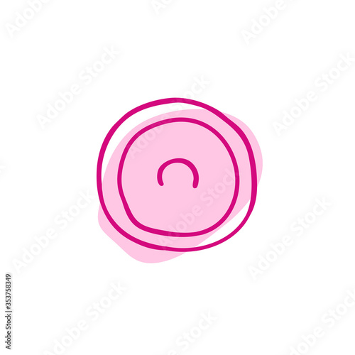 condom doodle icon