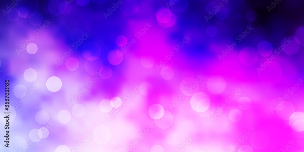 Light Pink vector backdrop with dots. Abstract decorative design in gradient style with bubbles. New template for a brand book. Light Pink vector backdrop with dots. Abstract decorative design in gradient style with bubbles. New template for a brand book.