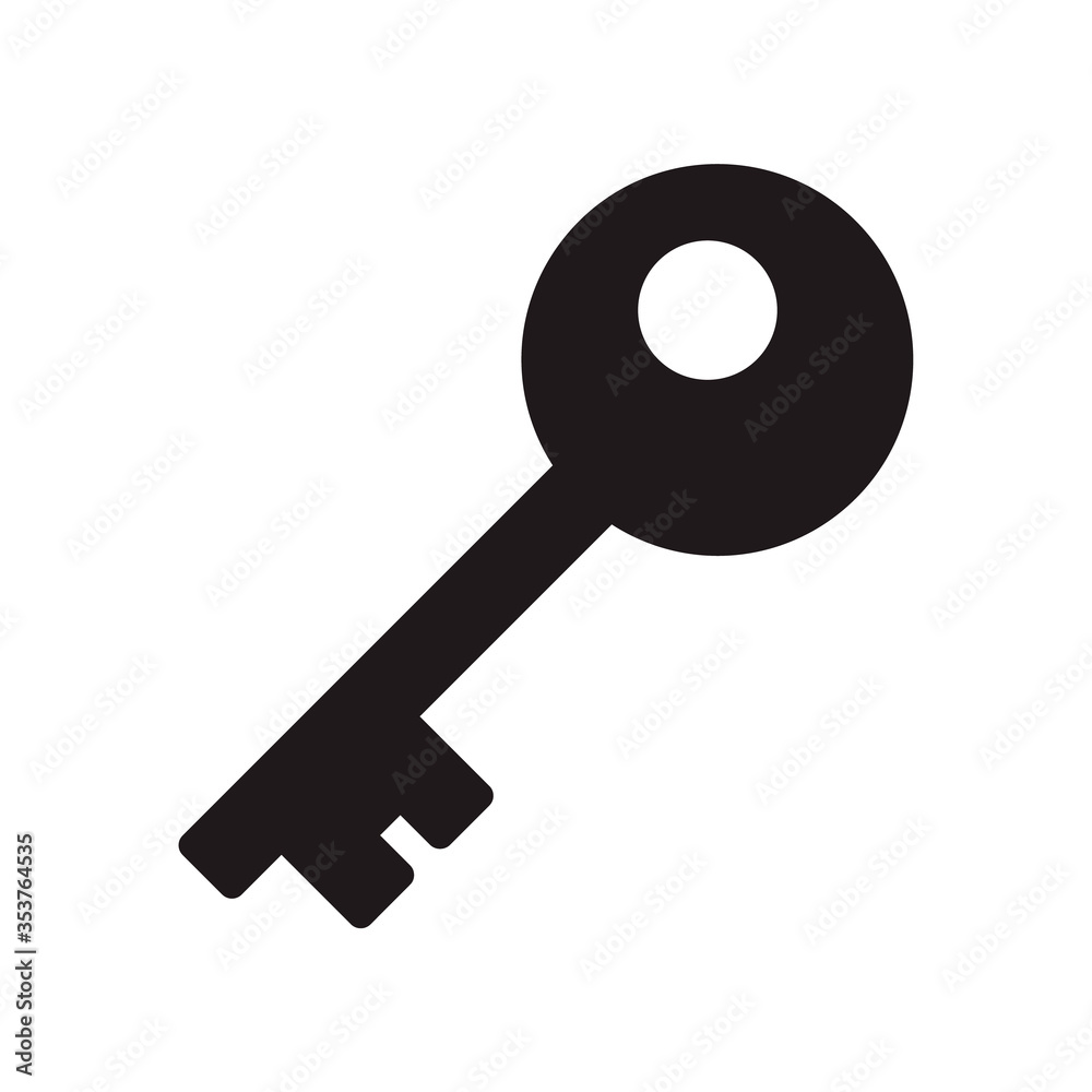 Key icon in trendy flat style design. Vector graphic illustration. Suitable for website design, logo, app, and ui. EPS 10. Key icon in trendy flat style design. Vector graphic illustration. Suitable for website design, logo, app, and ui. EPS 10.
