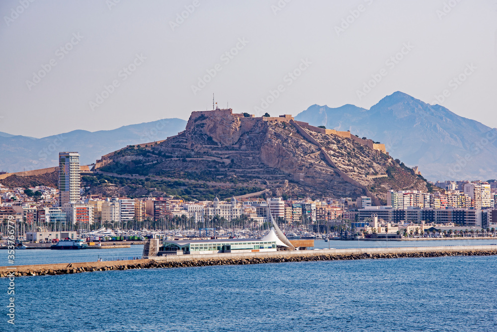 Spanish coastal town Alicante