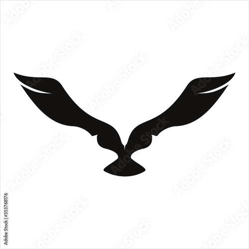 vector illustration of an eagle
