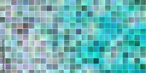 Light BLUE vector background with rectangles.