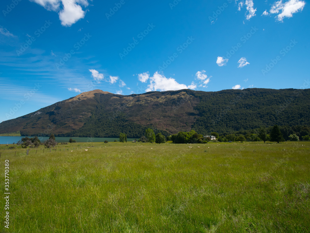 Naklejka premium ニュージーランド・グレノーキー・パラダイス