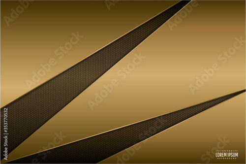 Elegant metallic background luxury with gold.