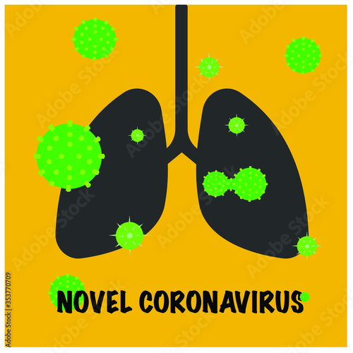 Coronavirus outbreak and coronaviruses influenza background. Coronavirus 2019-nCoV. Pandemic medical health risk, immunology, virology, epidemiology concept.