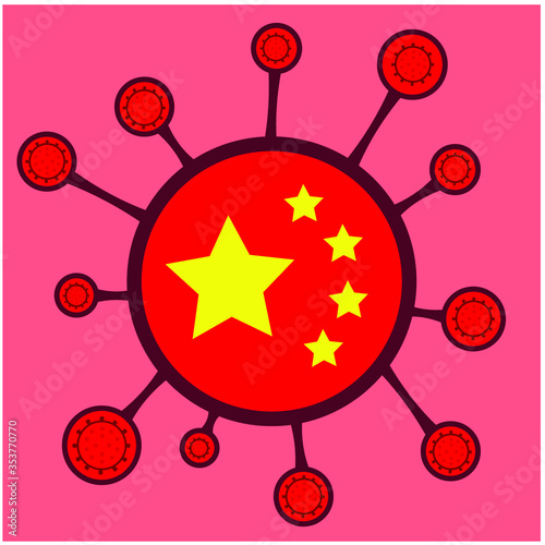 Coronavirus outbreak and coronaviruses influenza background. Coronavirus 2019-nCoV. Pandemic medical health risk, immunology, virology, epidemiology concept.