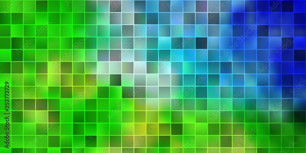 Light Blue, Green vector template with rectangles. Light Blue, Green vector template with rectangles.