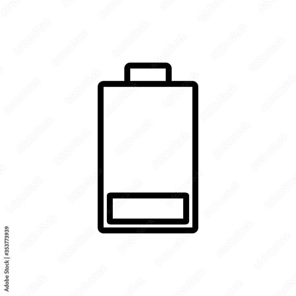 battery icon vector design template battery icon vector design template