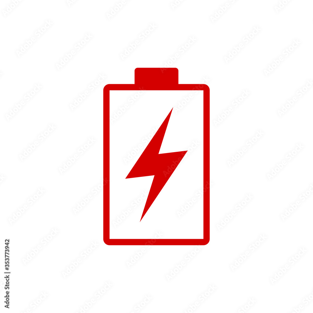 battery icon vector design template battery icon vector design template