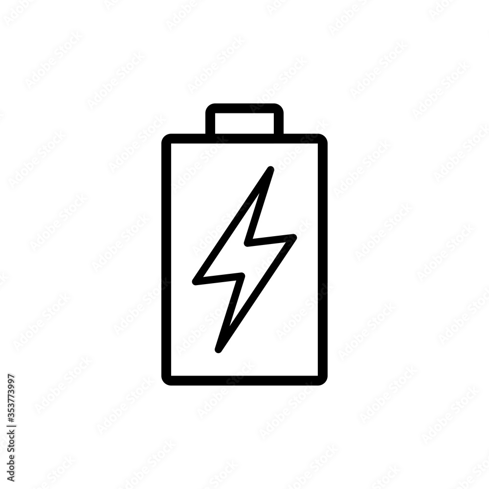 battery icon vector design template battery icon vector design template