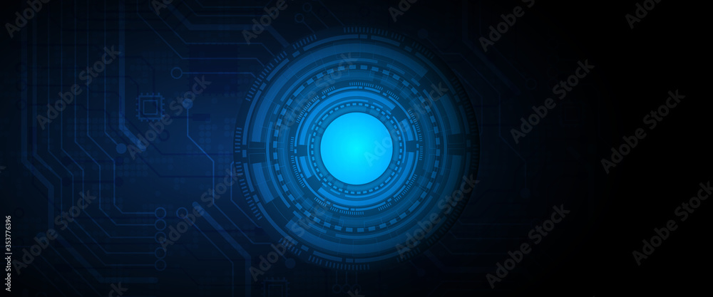 Circuit technology background Circuit technology background