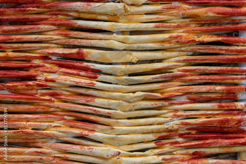 woven paper background