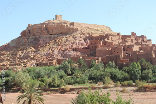 アイトベンハドゥ（モロッコ）ワルザザート郊外にある世界遺産
