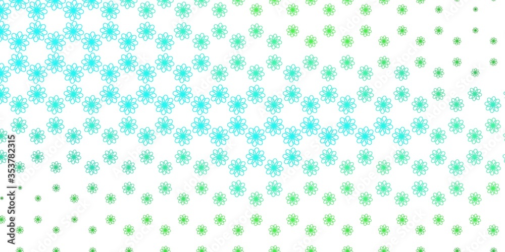 Light Green vector template with wry lines.