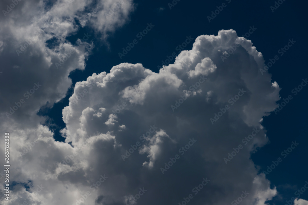 Obraz premium Massive Summer Clouds Before Storm