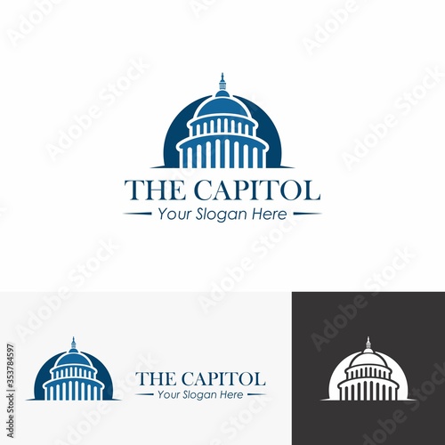 Capitol dome logo design inspiration