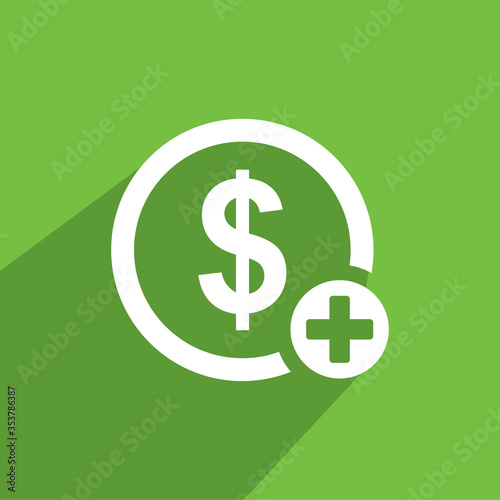 add money icon , income icon