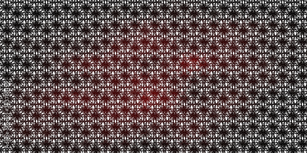 Fototapeta premium Light Brown vector texture with wry lines.