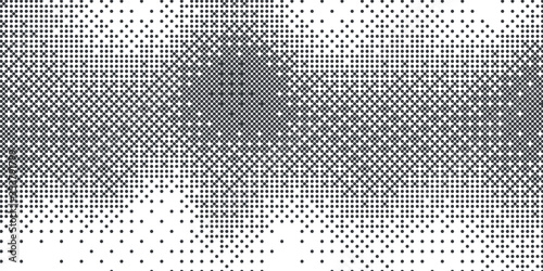 Abstract monochrome half-ton White and black texture with dot