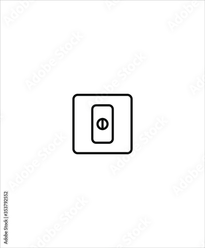 switch icon,vector best line icon.