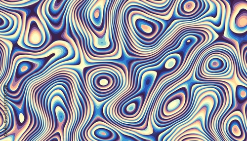 Wavy abstract futuristic background