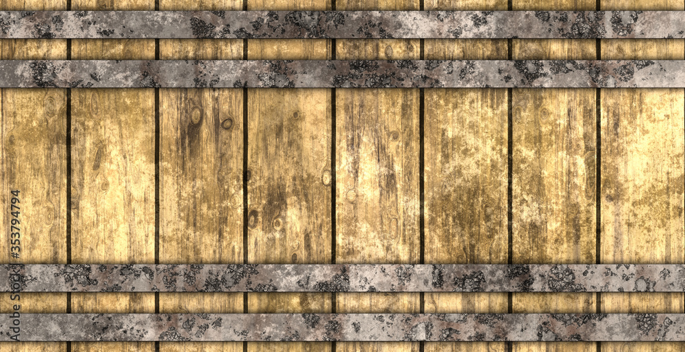 Fototapeta premium wood barrel template