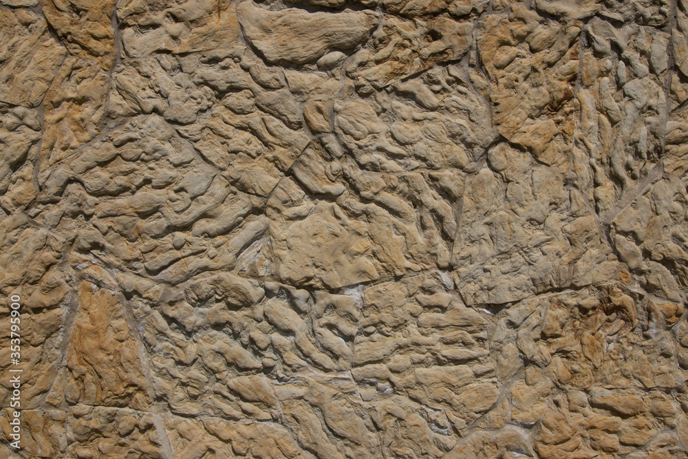 Wall made of natural stone Wild stone design Wall made of natural stone Wild stone design