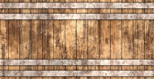 wood barrel template