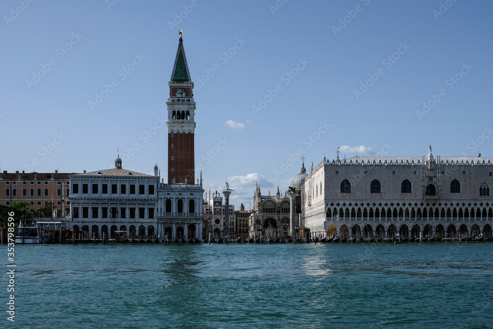 Empty Venice after the coronavirus crisis.