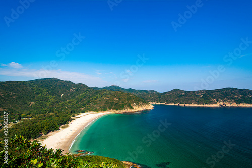 Canvastavla Tai Long Sai Wan (Big Wave West Bay) in Sai Kung, Hong Kong