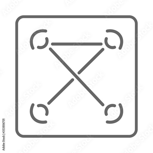 icon sup surfing vector graphics