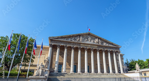 Assemblee Nationale (Palais Bourbon), the French Parliament - Paris, France photo