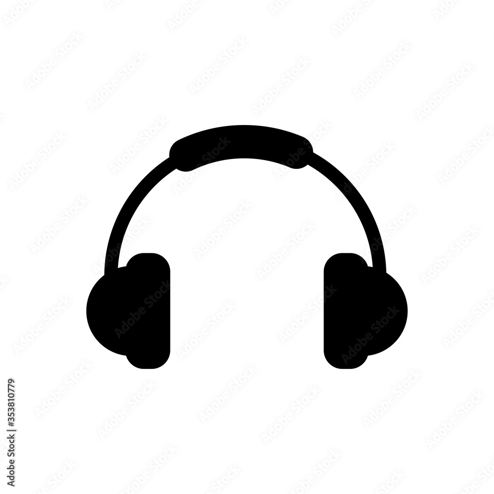 Headset, headphone icon Headset, headphone icon