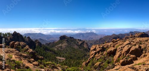 Ausblick vom  Wolkenfels  auf Gran Canaria