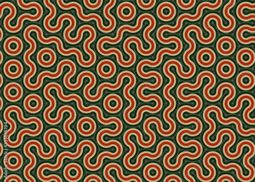 Colour Hehagon Tile Connection art background design illustration Colour Hehagon Tile Connection art background design illustration
