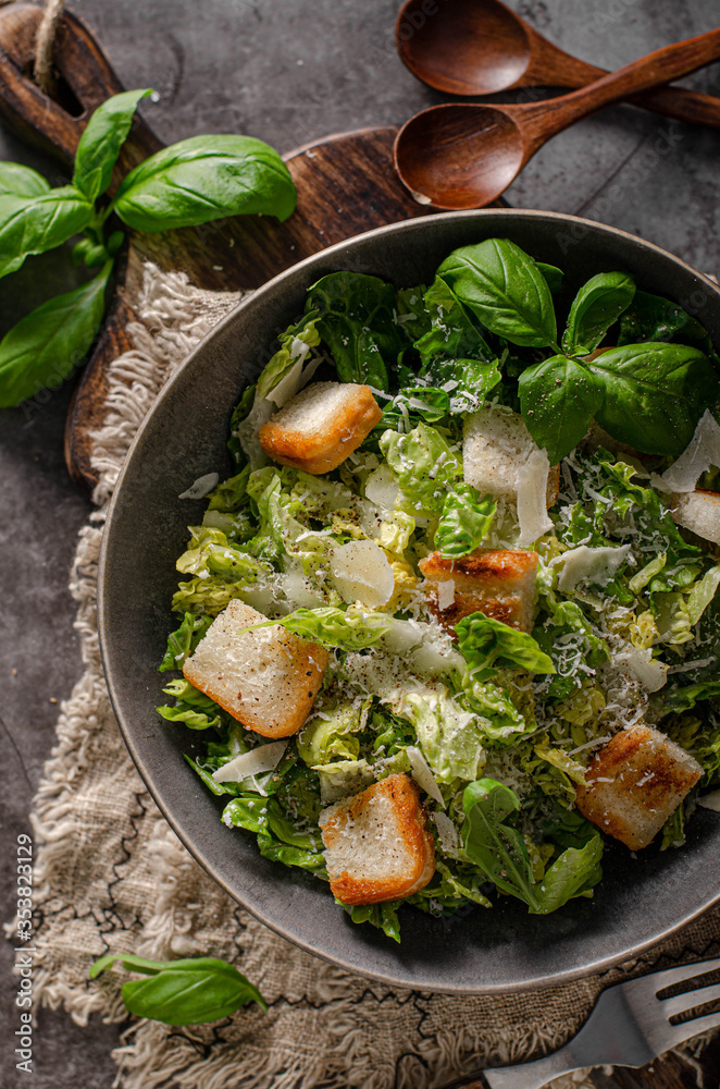 Delicious and simple ceasar salad Delicious and simple ceasar salad
