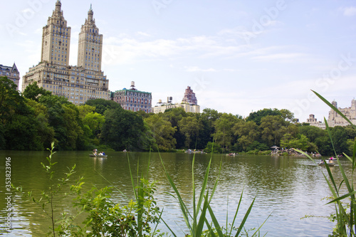  Beautiful scene in Central Park, Manahattan, Newyork photo